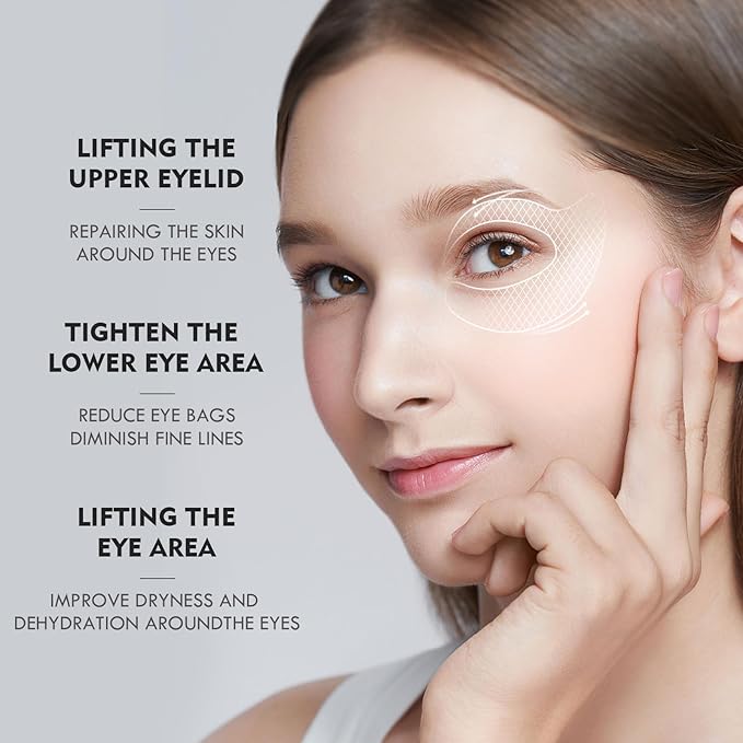 Eye Gel Patch（30 Pairs）Under Eye Patches Mask Essence Extract Under Eye Gel Pads to Reduce Puffy eyes, Dark Circles and Wrinkles (Green Tea)-Velvo Beauty