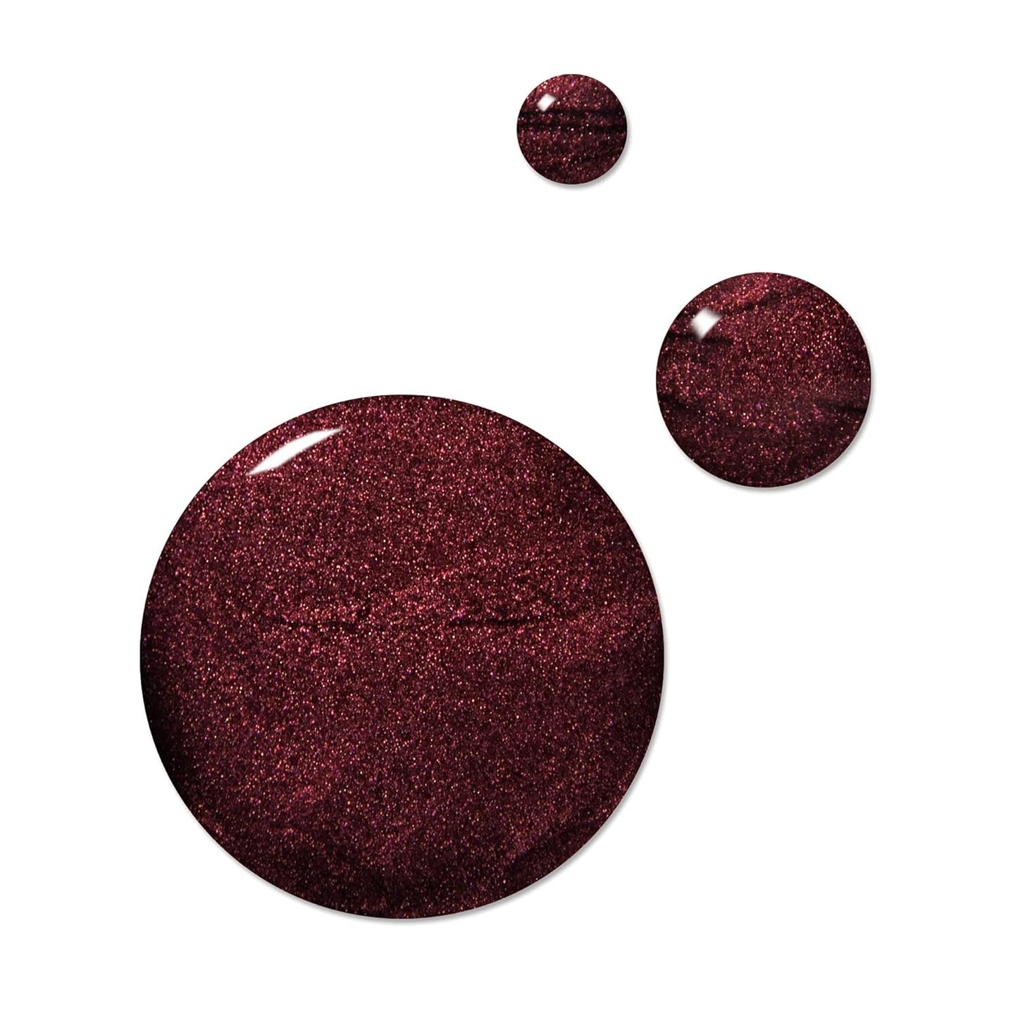 LONDONTOWN lakur Nail Polish - Chip-Resistant, Non-Toxic, Conditions & Hydrates Nails | Glittery Metallic Red Shimmer, Cockney Glam, .40 fl oz-Velvo Beauty