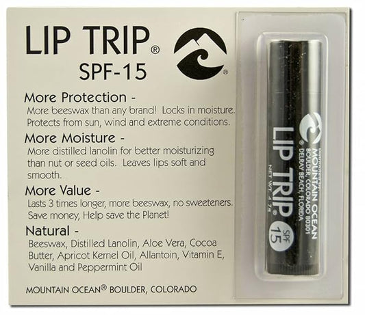 Mountain Ocean Lip Trip SPF 15, 0.165 Ounce-Velvo Beauty