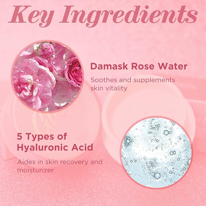 TOUCH IN SOL Pretty Filter Glassy Skin Balm Primer 1.05 oz. – Skin Smooth Moisturizing Primer before Makeup - Natural Glow Face Cream Moisturizer with Shea Butter and Rose Flower Water-Velvo Beauty