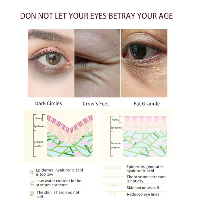 Eye Patches, 20PCS Red Ginseng Repair Eye Moisturizing Nourishing Eye Patch Firming Pad Dark Circles Crystal Collagen 3g for Wrinkles, Puffy Eyes-Velvo Beauty