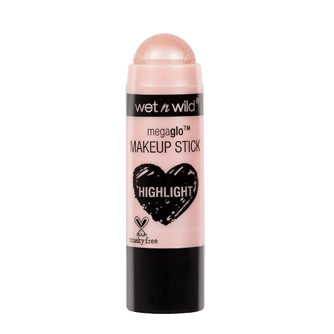 wet n wild MegaGlo Makeup Stick, Buildable Color, Versatile Use, Cruelty-Free & Vegan - When The Nude Strikes-Velvo Beauty