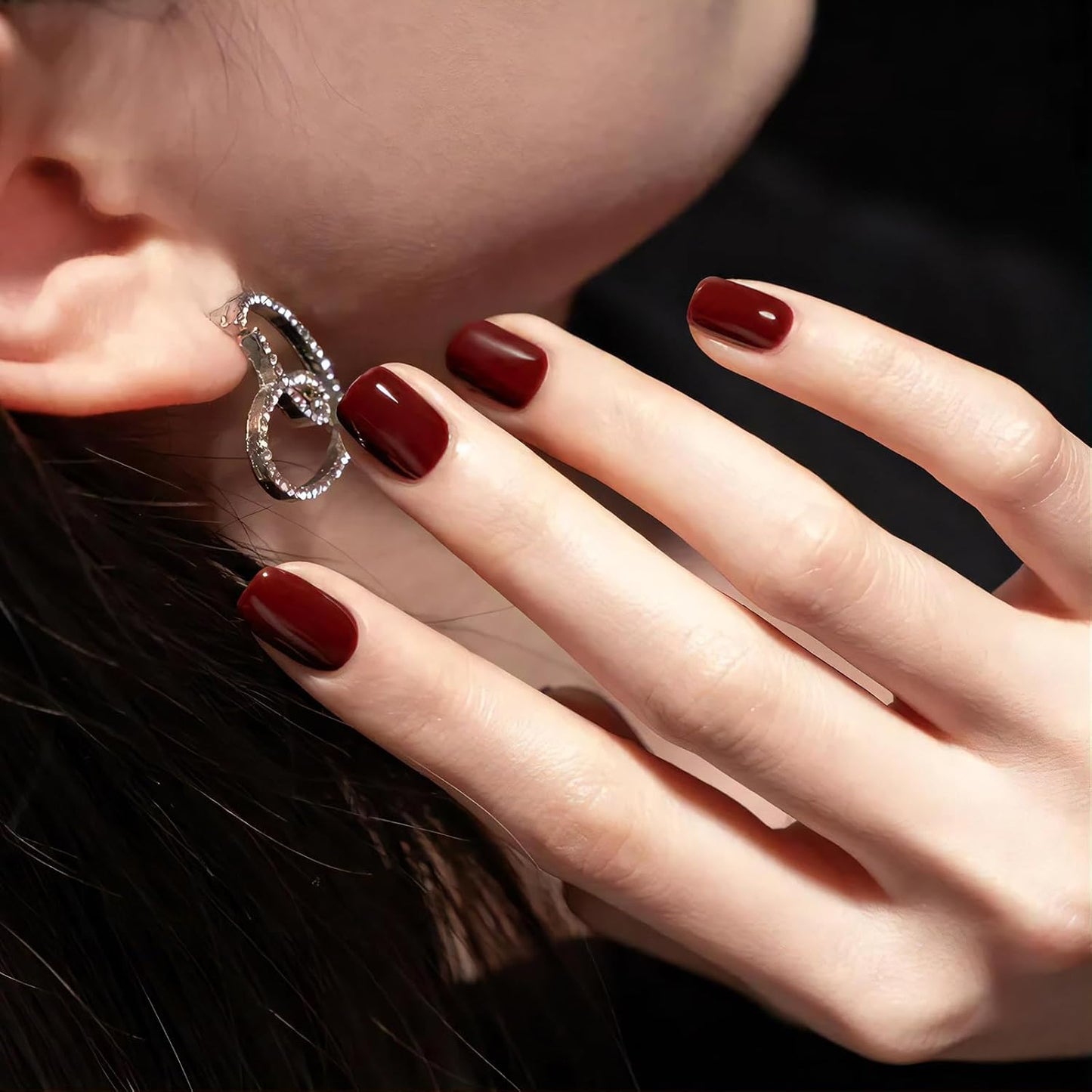 Major Dijit Quick Dry Nail Polish Cherry Summer Nail Lacquer for Nail Art Regular Nail Polish 0.41 fl oz.-Velvo Beauty