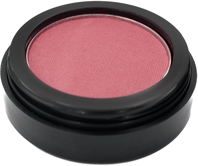 Mauvewood Deep Dark Pink Rose Blush Pressed Cheek Color Powder, Talc & Paraben Free, 4 Grams, No Animal Testing & Cruelty Free-Velvo Beauty