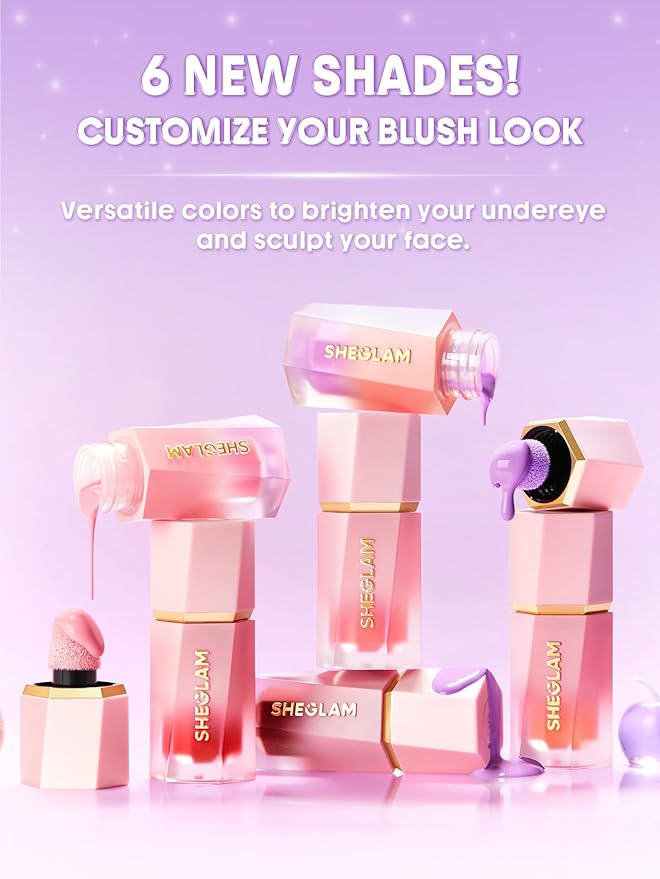 SHEGLAM Color Bloom Liquid Blush-Lilac Dream-Velvo Beauty