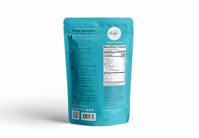 Taro Blended Crème Mix by Angel Specialty Products [1.75 lbs]-Velvo Beauty