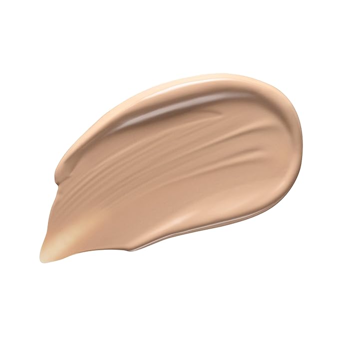 Almay Skin Perfecting Healthy Biome Foundation Makeup with Prebiotic Complex SPF 25, Hypoallergenic, -Fragrance Free, 130 Medium, 1 fl. oz.-Velvo Beauty