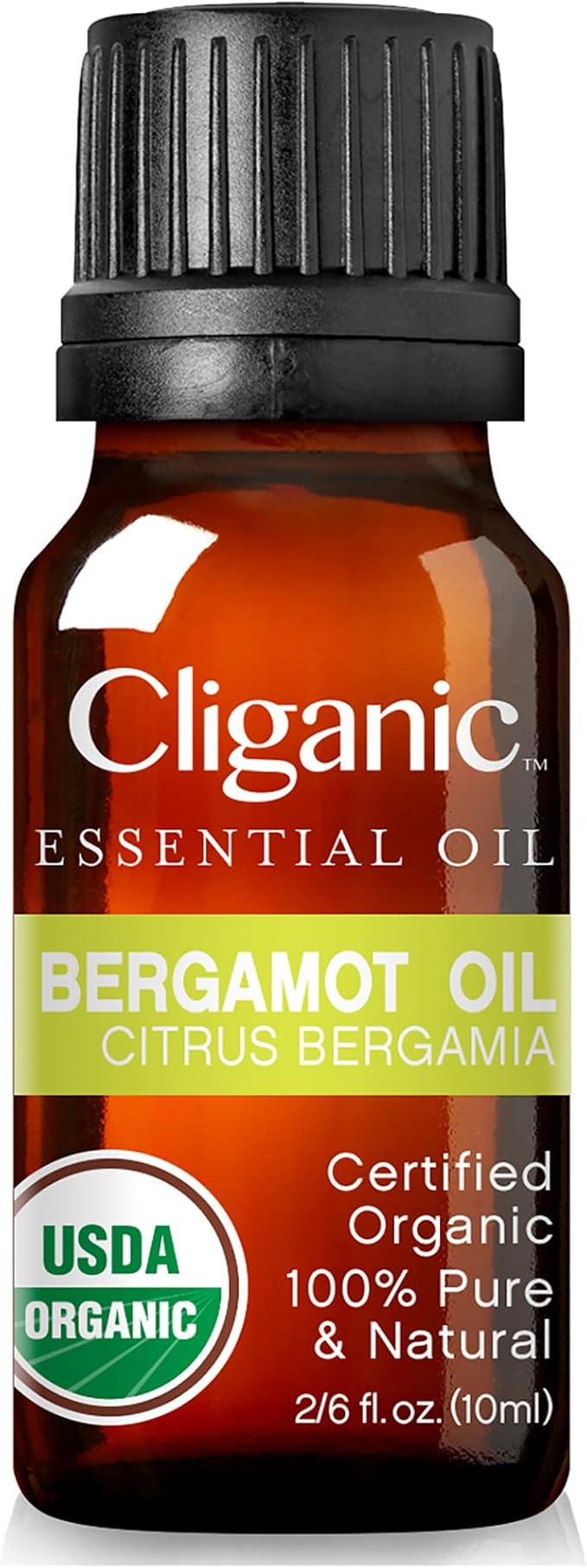 Cliganic Organic Bergamot Essential Oil, 100% Pure Natural for Aromatherapy | Non-GMO Verified (Packaging May Vary)-Velvo Beauty