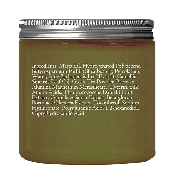 Green Tea Matcha Body & Foot Scrub 10 oz - A blend of matcha green tea extract, shea butter, and coconut oil for a soothing journey to a tranquil Zen garden - The best stocking stuffer-Velvo Beauty