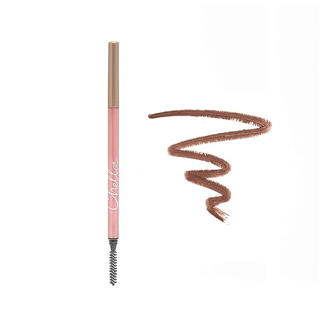 Chella Eyebrow Pencil – Easy-to-Use Brow Definer for Shaping, Filling & Blending – Long-Wear Taupe Eyebrow Pencils for Women with Precise Tip (Taupe)-Velvo Beauty