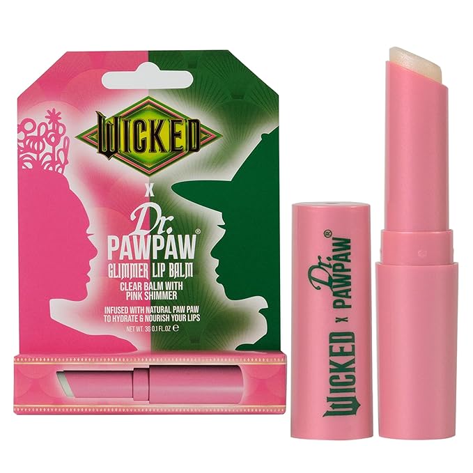 Dr. PawPaw Wicked Glimmer Lip Balm - Moisturizing, Shimmer Tinted Lip Balm for Women - Vegan, Nourishing, Hydrating - 0.1 oz-Velvo Beauty