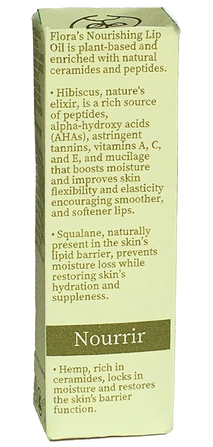 FLORA HIBISCUS LIP OIL | ORGANIC, PLANT-BASED | NOURISH | 10 ML | MADE IN CANADA-Velvo Beauty