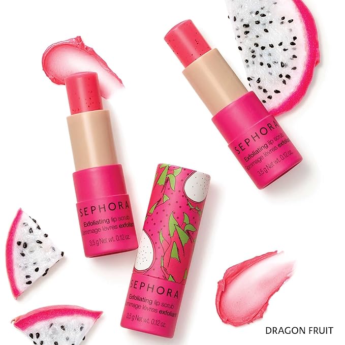 SEPHORA COLLECTION Clean Lip Balm & Scrub Dragonfruit-Velvo Beauty
