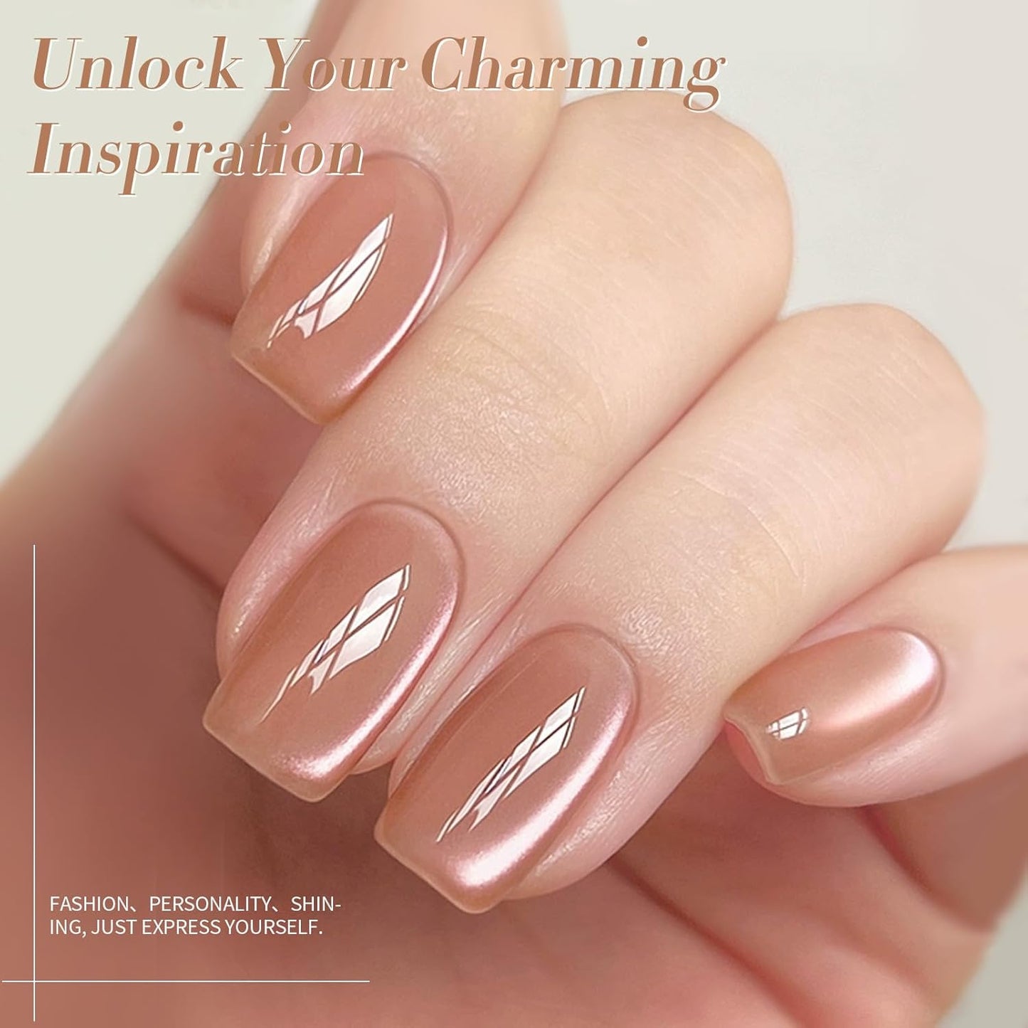 BORN PRETTY Cat Magnetic Eye Gel Nail Polish Crystal Light Vei Magnetic Gel Polish Nail Art Manicure DIY at Home 15ML-Velvo Beauty