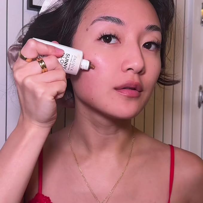 Pacifica Sunny Glow Liquid Face Bronzer Drops - Face Makeup Bronzing For Face & Cheeks for Instant Sun-Kissed Glow - Vitamin C & Glycolic Acid Infused Liquid Bronzer Illuminating Highlighting Clean-Velvo Beauty