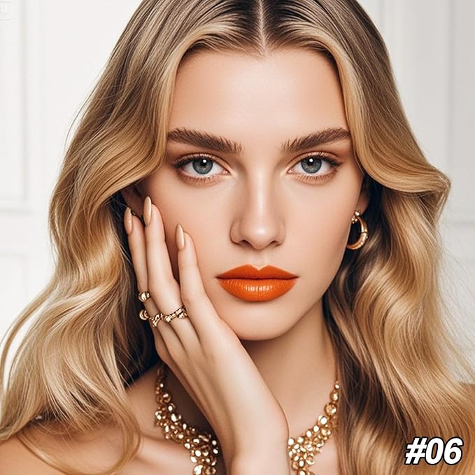 Erinde 4 Colors Eyeshadow Palette Eye Shadow Makeup, Matte Shimmer Metallic Off-white Light brown Peach Bronze Nude Neutral Eyeshadow, Long Wearing, Pigmented Blendable, Quad Eye Shadow Palette, 06-Velvo Beauty