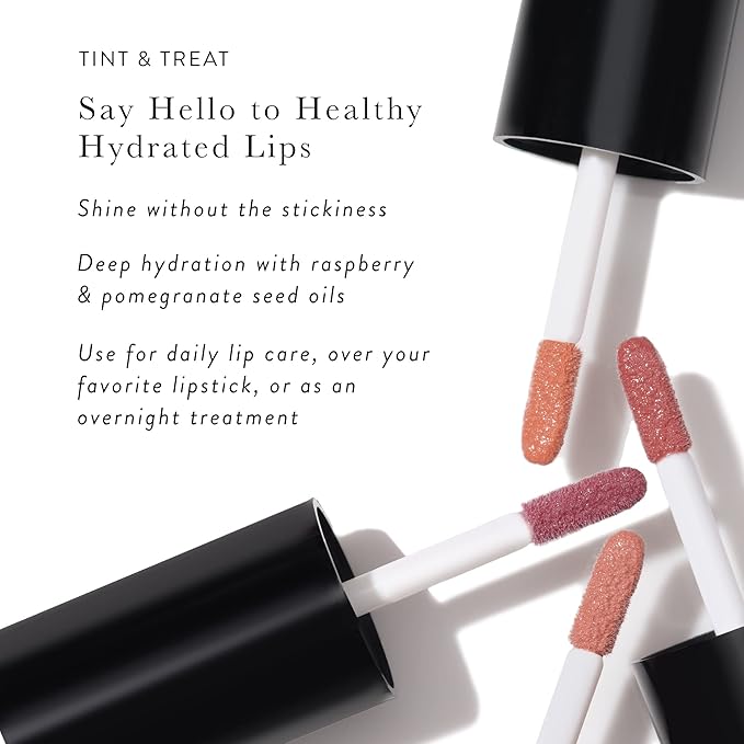 LAURA GELLER NEW YORK Treat-n-Go Tinted Non-Stick Hydrating Lip Oil, First Place-Velvo Beauty