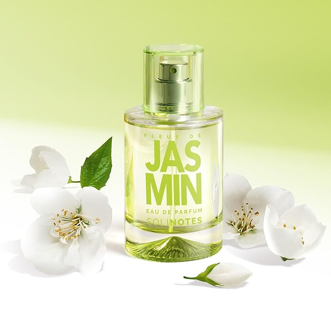 SOLINOTES Jasmine Flower Perfume for Women - Eau De Parfum | Delicate Floral and Soothing Scent - Made in France - Vegan - 1.7 fl.oz-Velvo Beauty