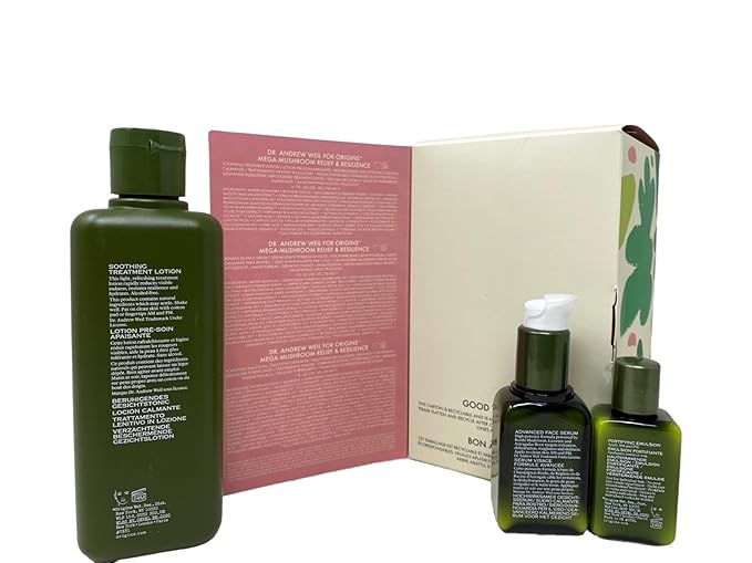 Origins Calm & Steady Mega-Mushroom Essentials To Soothe & Strengthen-Velvo Beauty
