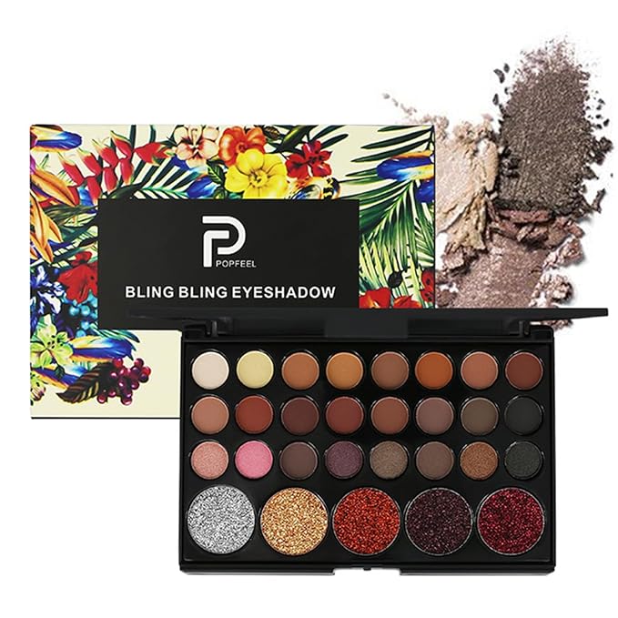 All in One Makeup Kit for Women Full Kit, Kit de Maquillaje para Mujer Included Shimmer 29 Colors Eyeshadow Palette, Brushes, Mascara, Eyeliner, Lipstick Palette, Contour Stick-Velvo Beauty