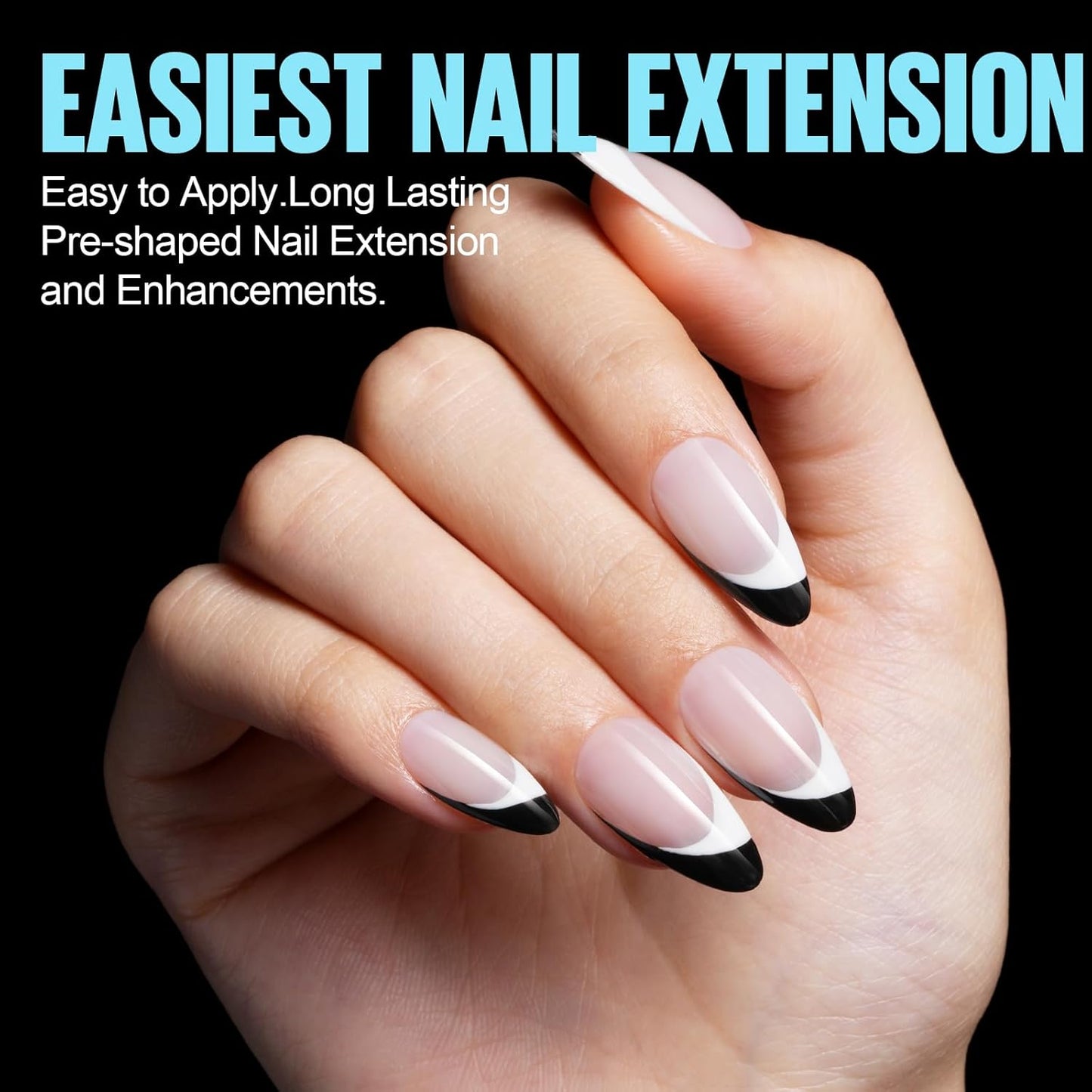 TOMICCA Medium Almond Nail Tips 15 Sizes 360pcs Full Cover Almond Fake Nails Soft Pre Shaped Gel Tips Acrylic Full Matte For Nail Extensions Home Diy Nail Salon-Velvo Beauty