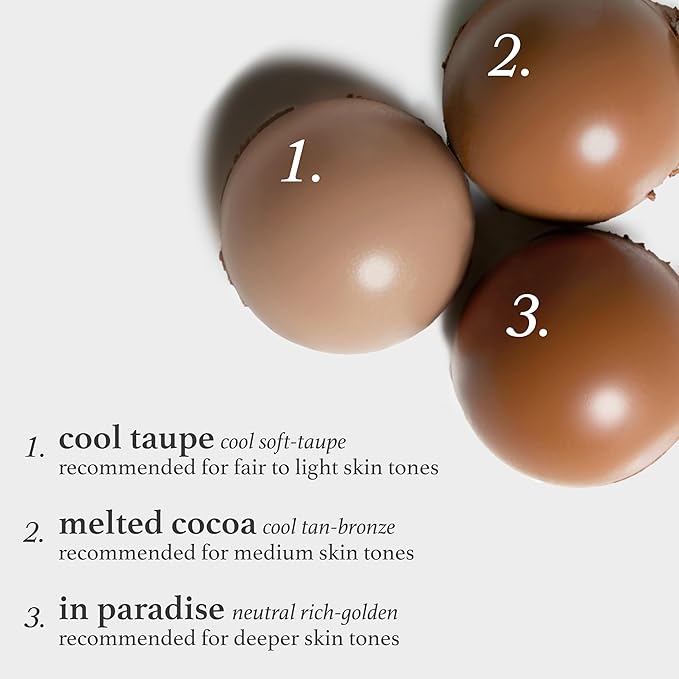 Julep Skip the Brush Cream to Powder Bronzer & Contour Stick - Melted Cocoa Medium skin tones - Long Lasting Blendable and Buildable Color -Multi-Use 2-in-1 Blush and Lip Makeup Stick-Velvo Beauty