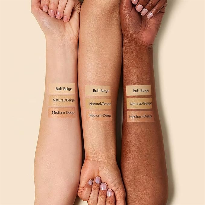 Mushroom Head Air Cushion CC Cream Foundation - BB Cream Concealer Oil Control Long-Lasting, Waterproof Base Primer, Cream Foundation Full Coverage for Mature Skin & All Skin Types (Medium)-Velvo Beauty