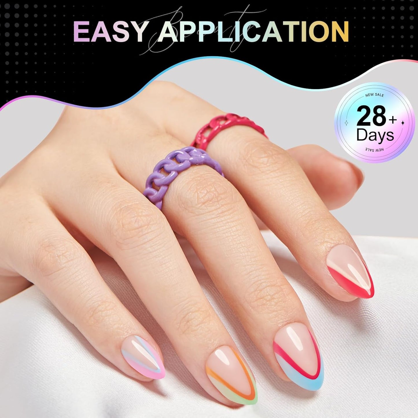 Almond Nail Tips Extra Short Soft Gel Nail Tips 240Pcs Short Almond Shaped Full Cover Nails Tips Half Matte Gelly Press on Fake Nails Tip for Acrylic Nail Tip Extension Home DIY & Salon Nails 12 Sizes-Velvo Beauty