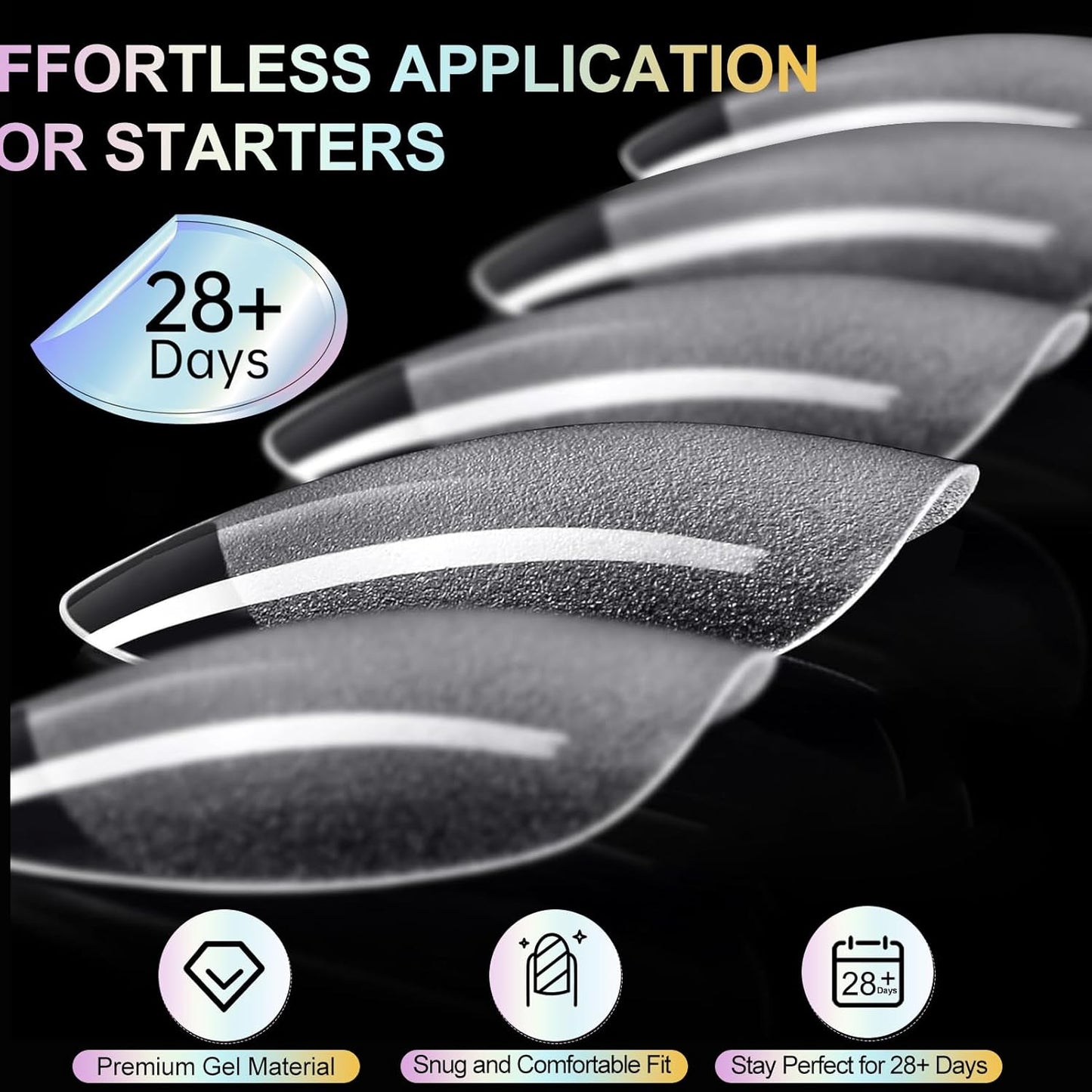 Almond Nail Tips Extra Short Soft Gel Nail Tips 240Pcs Short Almond Shaped Full Cover Nails Tips Half Matte Gelly Press on Fake Nails Tip for Acrylic Nail Tip Extension Home DIY & Salon Nails 12 Sizes-Velvo Beauty