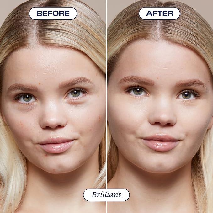 Alleyoop Game Face Concealer Makeup, Lightweight to Medium Buildable Coverage Under Eye Concealer, For Blemishes, Crease-proof and Hydrating with Aloe Stem Cell, Smooth Second Skin Finish - Brilliant-Velvo Beauty