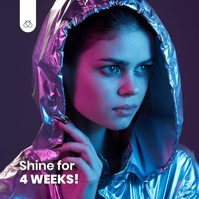 Beetles Cat Eye Gel Polish - Milky Way 6 Colors Gel Polish Set, Black Purple Blue Temperature Changing Glitter Nails, Halloween Galaxy Nails Kit with Magnet Stick Soak Off Uv Lamp Gel-Velvo Beauty