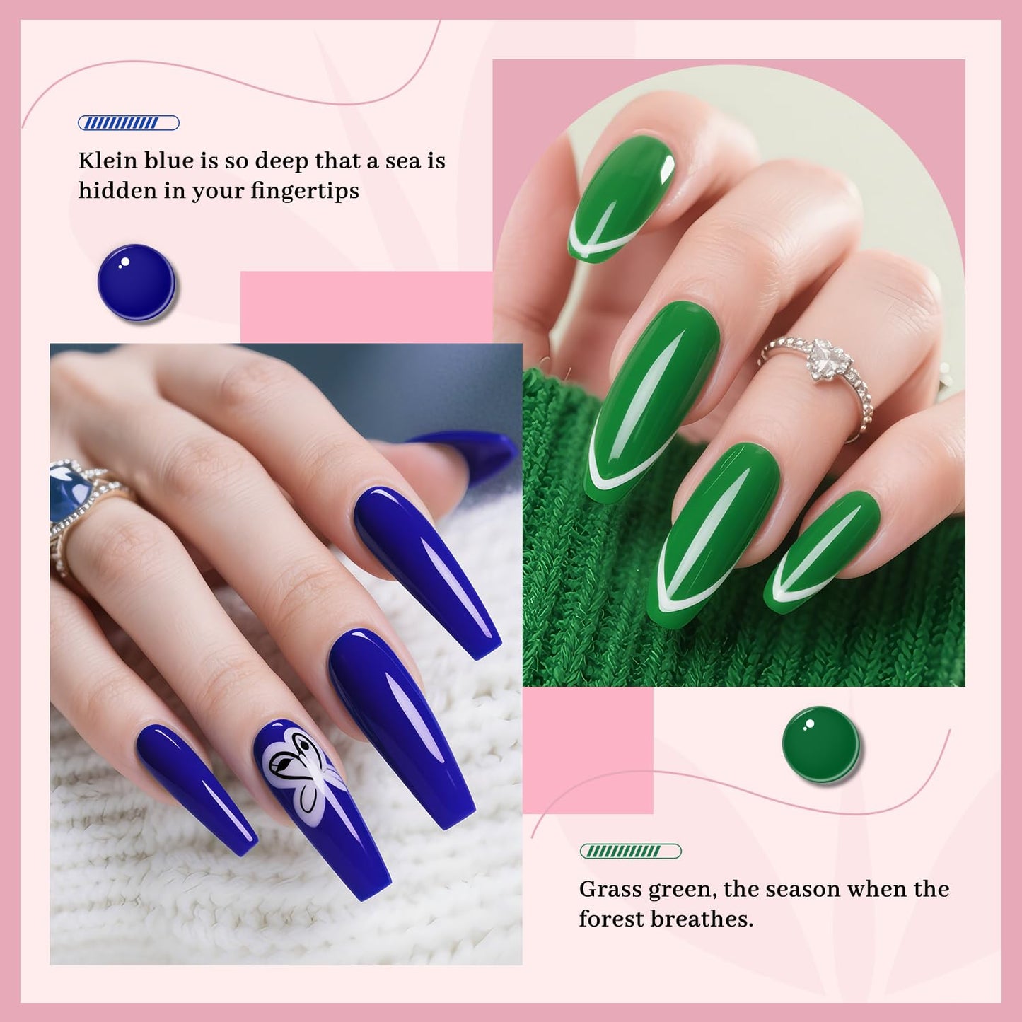 JODSONE 12 Bottles Gel Nail Polish Set Base Coat Glossy Top Coat Fast Drying Long Lasting Soak Off Wipe Free-Velvo Beauty