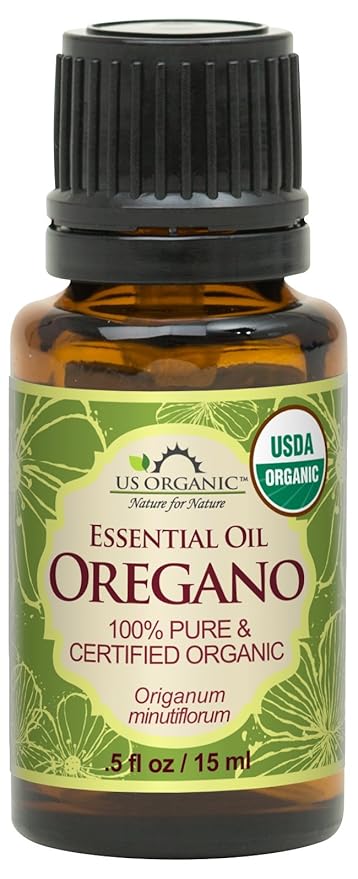 US Organic 100% Pure Oregano Essential Oil - USDA Certified Organic, Steam Distilled (15 ml)-Velvo Beauty