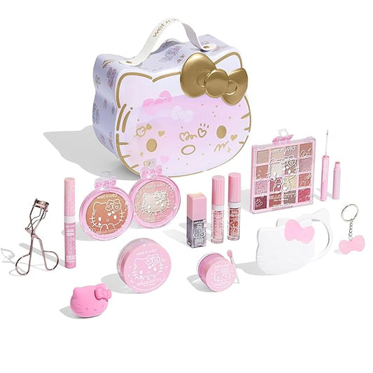 wet n wild Hello Kitty PR Box, Makeup Set with Versatile Unique looks, 2-Layered Keepsake Box, Buildable & Blendable Formulas, Cruelty-Free & Vegan-Velvo Beauty