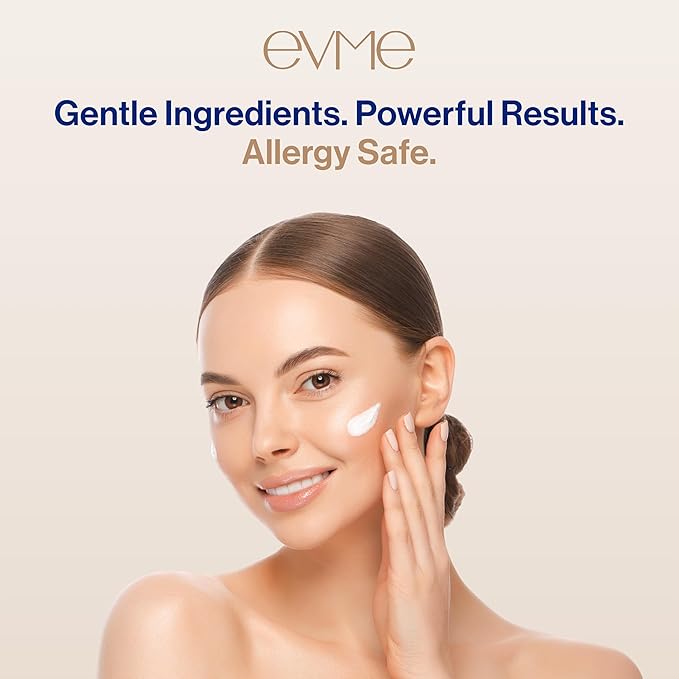 Evme Boosting Serum – Hydrating Antioxidant Serum with Sodium Hyaluronate & Vitamin C – Fragrance-Free, Dermatologist-Tested for Sensitive, Reactive Skin – Soothes, Nourishes & Maintains Skin Barrier-Velvo Beauty