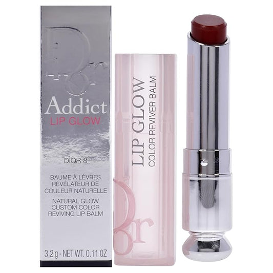 Dior Addict Lip Glow - 8 Dior by Christian Dior for Women - 0.11 oz Lip Balm-Velvo Beauty