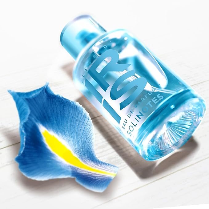 SOLINOTES Iris Blossom Perfume for Women - Eau De Parfum | Delicate Floral and Soothing Scent - Made in France - Vegan - 1.7 fl.oz-Velvo Beauty