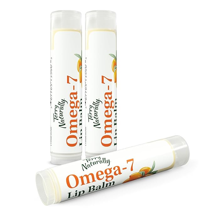 Terry Naturally Omega7 Lip Balm - 0.15 Oz, Pack of 3-Velvo Beauty