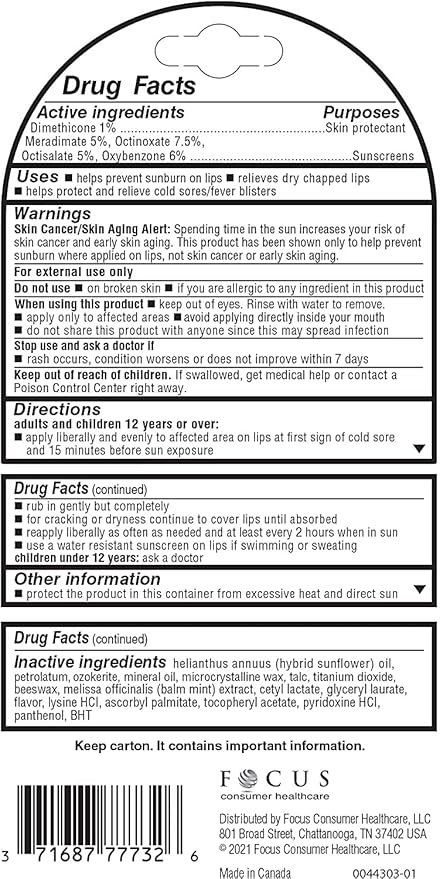 Herpecin L Lip Protectant SPF 30 0.10 oz (Pack of 10)-Velvo Beauty