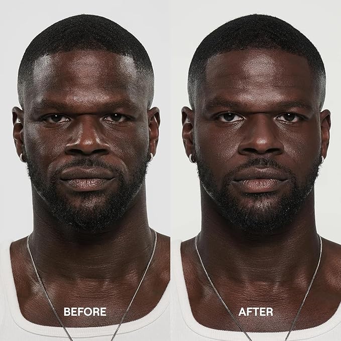 APOSTLE Reclaim Tinted Moisturizer for Men (1 Black River) - Niacinamide, Vitamin E, Squalane, Hyaluronic Acid, Tinted Face Moisturizer For Men. Hydrates, Evens Skin Tone, 1 Fl. Oz.-Velvo Beauty