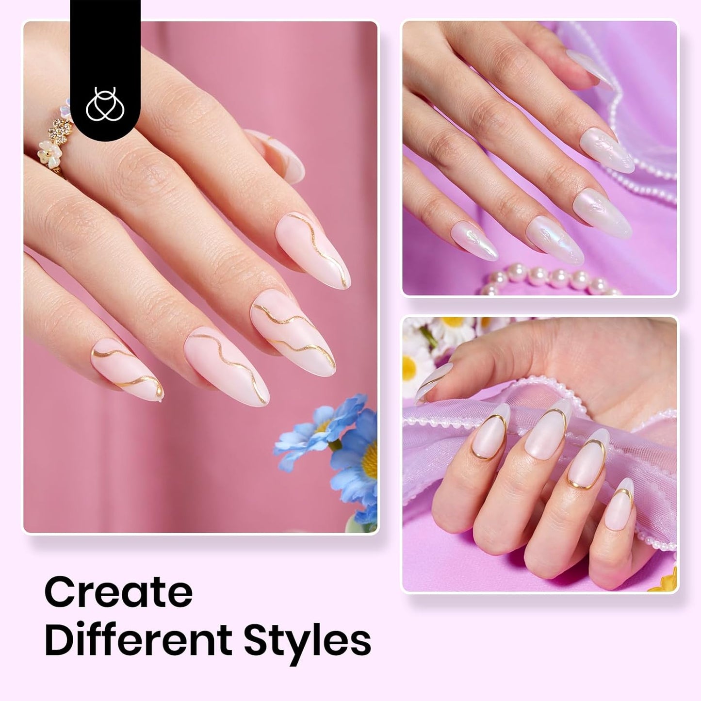 Beetles 15 ml Matte Gel Top Coat, Chrome Proof Matte Top Coat Gel Nail Polish No Wipe Low‑Odor Compatible with UV/LED Lamps Long Lasting 21 Days+ Finish Diy at Home-Velvo Beauty