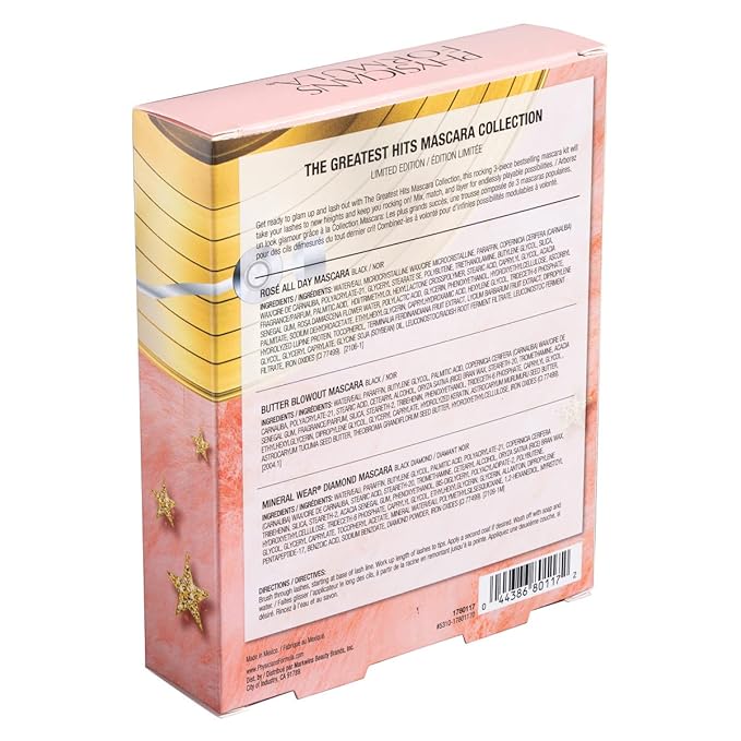 Physicians Formula Holiday Makeup Sets The Greatest Hits Diamond Collection | Mascara, Lip Plumper, Eyeshadow Christmas Gift-Velvo Beauty