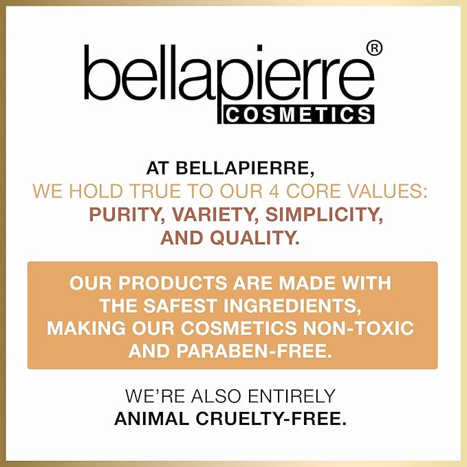 bellapierre Mineral Foundation SPF 15 - Loose Powder Foundation | Vegan & Cruelty Free Natural Makeup | Full Coverage Matte Finish | Hypoallergenic | Oil & Talc Free - 0.32 Oz - Acorn-Velvo Beauty