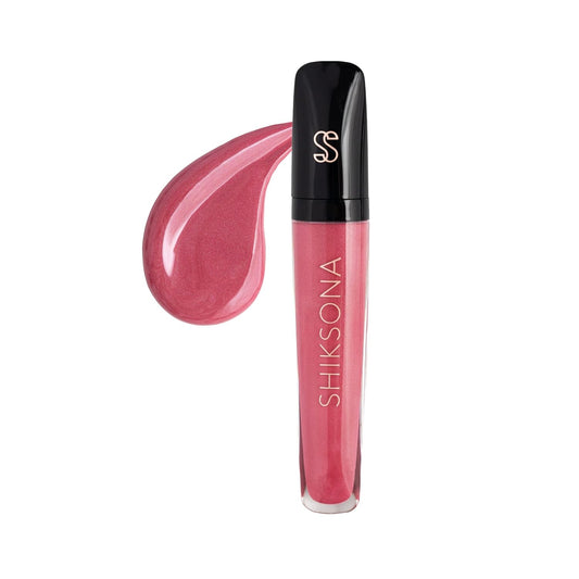 High Shine Lip Gloss | Hydrating, Vegan, High Pigment, Non-Sticky Lipgloss in a Timeless, Universal Color | Gorgeous Go-Getter (Bold Pink)-Velvo Beauty