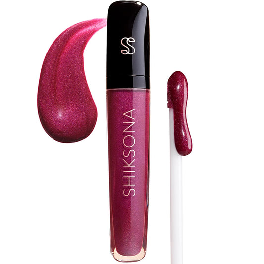 High Shine Lip Gloss | Hydrating, Vegan, High Pigment, Non-Sticky Lipgloss in a Timeless, Universal Color | Executive Eye Candy (Plum)-Velvo Beauty
