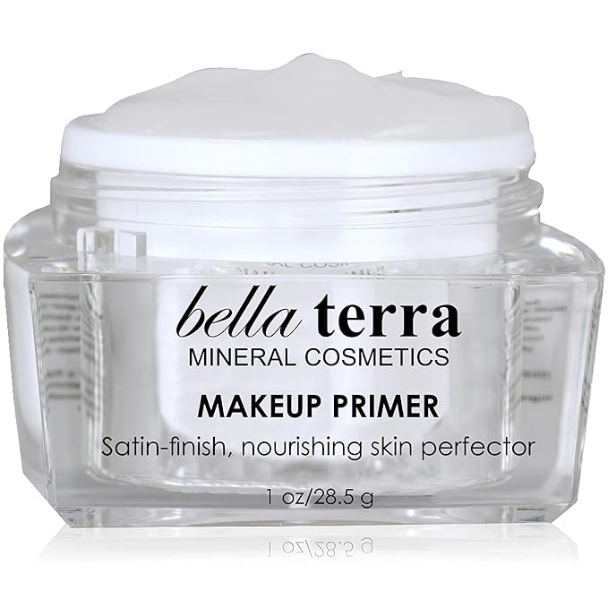 Bellaterra Cosmetics Makeup Primer – Hydrating Gel Base for Delicate & Mature Skin – Vegan, Fragrance-Free Formula – Seamless Texture, Works with Liquid & Powder Foundation or Tinted Moisturizers-Velvo Beauty