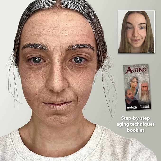 Mehron Makeup Mini-Pro Student Makeup Educational Kit (Fair/Olive)-Velvo Beauty