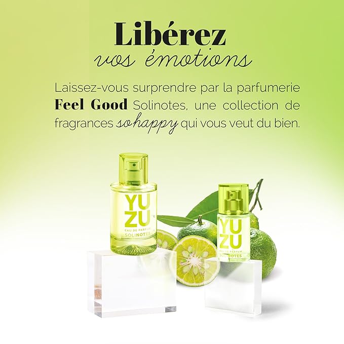 SOLINOTES Yuzu Perfume for Women - Eau De Parfum | Delicate Floral and Soothing Scent - Made in France - Vegan - 1.7 fl.oz-Velvo Beauty