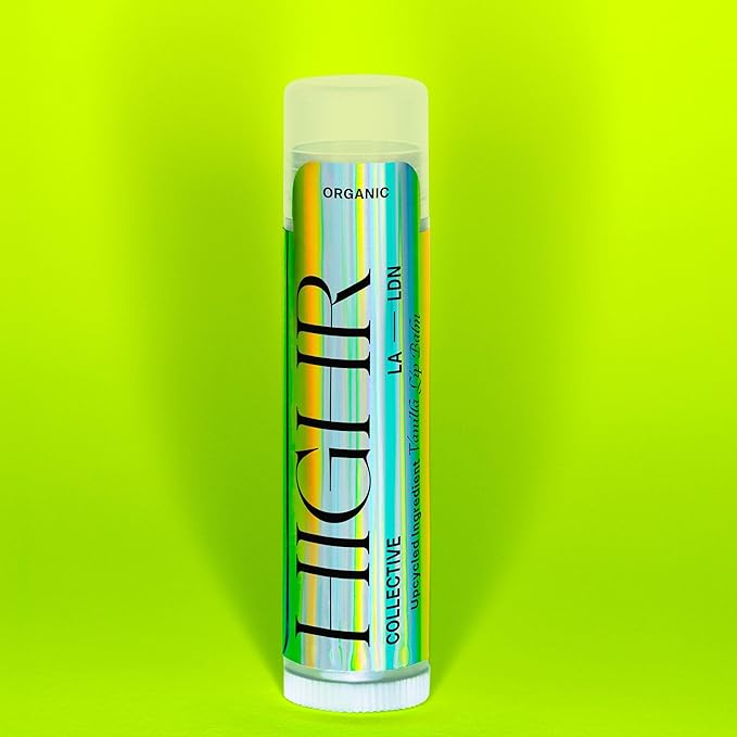 HIGHR Organic Vanilla Butter Hydrating Lip Balm - Nourishing Lip Care for Youthful and Smoother Lips, Lip Moisturizer for Dry and Cracked Lips - All Natural Treatment Perfect for Women on the Go-Velvo Beauty