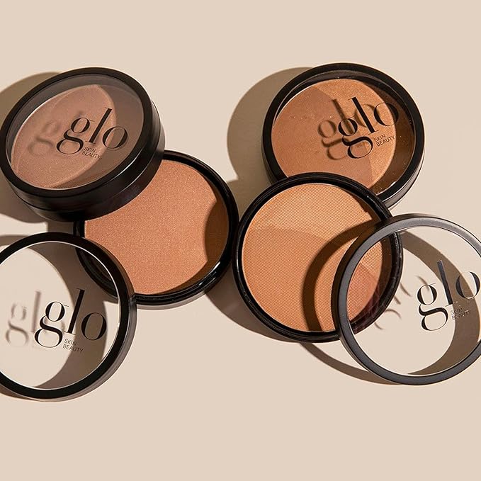 Glo Skin Beauty Bronzer Pressed Powder (Sunkiss) - Mineral Based Makeup Adds Warmth and Natural Contour for a Sun-Kissed Glow-Velvo Beauty